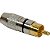 PLUG RCA PROFISSIONAL PRETO PGRC0012 - Imagem 2