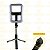SUPORTE PARA CELULAR TRIPE COM RING LIGHT 1200MAH MZP-306 - Imagem 3