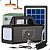 KIT DE ILUMINACAO PORTATIL CARREGAMENTO SOLAR 100W BATERIA 9000MAH DP-7710 - Imagem 1