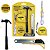 JOGO DE FERRAMENTAS 5 PCS, MARTELO, ESTILETE, CHAVE TESTE, FITA ISOLANTE,TRENA BOM-3403 - Imagem 2