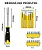 CONJ CHAVES DE FENDA/PHILLIPS COM 27 PCS BOM-3122 - Imagem 2