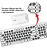KIT TECLADO E MOUSE SEM FIO WIRELESS 2.4GHZ KP-TE137 - Imagem 2