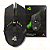 MOUSE OPTICO USB PARA COMPUTADOR ILUMINACAO LED GAMER KP-MU019 - Imagem 1