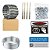 KIT CONCERTINA 450MM 10MT 45CM GALVALUME - Imagem 1