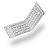 MINI TECLADO, SEMI MECANICA, PADRAO ABNT, COM FIO MO-A-1007 - Imagem 2