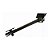 PERFIL DE ALUMINIO PARA PROLONGADOR UNIVERSAL 1,00 MT PRETO 907565 - Imagem 1