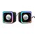 CONJUNTO DE CAIXAS DE SOM PARA COMPUTADOR RGB D-GP202 - Imagem 2