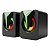CONJUNTO DE CAIXAS DE SOM PARA COMPUTADOR RGB D-GP203 - Imagem 2