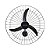 VENTILADOR OSC PAREDE 60CM PR GR PR CH HH PREMIUM COD 82 - Imagem 1
