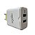 CARREGADOR DE TOMADA 2 PORTAS USB CABO TIPO C CARREGAMENTO RAPIDO OR-IC036/C - Imagem 2