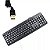 TECLADO COM FIO PARA MICROCOMPUTADOR OU NOTEBOOK CONEXAO USB ABNT2 PRETO KNUP KP-2002 - Imagem 2