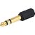 ADAPTADOR PLUG P10 STEREO P/ JACK J2 STEREO, GOLD ADAP0033 - Imagem 1