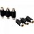 EMENDA 3XJACK RCA PARA 3XJACK RCA PRETA EMRC0005 - Imagem 2