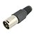 PLUG CANNON PRETO CORPO PLASTICO PGCN0004 - Imagem 2