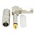 PLUG P10 MONO 90:, METAL, PONTA GOLD  PGPZ0036 - Imagem 2