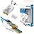CONECTOR DE CRISTAL RJ45 PARA REDE CATEGORIA 7 COM BLINDAGEM 40 PCS CONT-RJ45C7M40 - Imagem 1