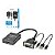 CABO COM CONECTOR CONVERSOR DE VGA PARA HDMI CC-VHA30 - Imagem 1