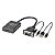 CABO COM CONECTOR CONVERSOR DE VGA PARA HDMI CC-VHA30 - Imagem 2