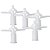 BUCHA FLY P/ GESSO E DRYWALL 8" PACOTE 100 PEÇAS 52241 - Imagem 3