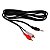 CABO COM CONECTOR P2 PARA 2RCA V-LE-1008-3M - Imagem 1