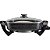 PANELA ELETRICA MANGIARE APEQ01I-02 PRETA QUADRADA 30CM 1500W 220V AGRATTO - Imagem 4