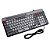 TECLADO MULTIMÍDIA USB TECLAS RETRO KP-TE132 - Imagem 2