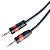 CABO DE AUDIO CONECTORES 1 P2ST X 1 P2ST MOD CA20 - 2M - SANTO ANGELO - Imagem 2