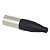 CONECTOR PLG XLR LINHA  MACHO SA2X NIQUELADO - SANTO ANGELO - Imagem 2