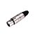 CONECTOR  3 POLOS FEMEA  PLG XLR SAS L3FNN01 - SANTO ANGELO - Imagem 1