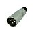 CONECTOR XLR LINHA 3 POLOS MACHO MOD PLG XLR L3MNN01 - SANTO ANGELO - Imagem 1