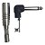 CONECTOR P10 MONO 90° MOD PLUG P10PL - SANTO ANGELO - Imagem 2