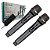 MICROFONE DINAMICO SEM FIO DUPLO UHF BATERIA RECARREGAVEL ON-MC820 - Imagem 1