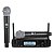 MICROFONES SEM FIO KIT 2 E 1 BASE RECEPTORA ON-MC810 - Imagem 1