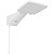 DUCHA QUADRATTA ELETRONICA 7700W 220V BRANCO - Imagem 1