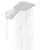 DUCHA QUADRATTA ELETRONICA 7700W 220V BRANCO - Imagem 2