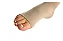 Meia 7/8 Sigvaris Essencial Select Comfort Premium Ponteira Aberta 20-30mmHg Natural - Imagem 3