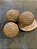 Jogo de bolas dourado com glitter 10cm - Imagem 1