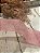 Fita juta rosa com fios prata - Imagem 1