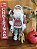 Papai noel cinza e branco 60cm - Imagem 2