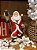 Papai noel com lampião vermelho - Imagem 1