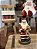Papai noel com urso 18cm - Imagem 2