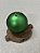 Bola verde fosca 12cm - Imagem 1