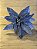 Poinsetia decorativa cinza - Imagem 1