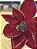 Poinsetia decorativa vermelha - Imagem 2