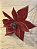 Poinsetia decorativa vermelha - Imagem 1