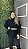 Poncho bolso preto - Imagem 1
