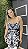 Vestido canelado pássaro noite e dia - Imagem 3