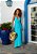 Vestido Luana turquesa - Imagem 3