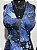 VESTIDO LONGO ESTAMPADO AZUL - Imagem 2