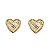 BRINCO CORAÇÃO BOLD OURO - Imagem 1